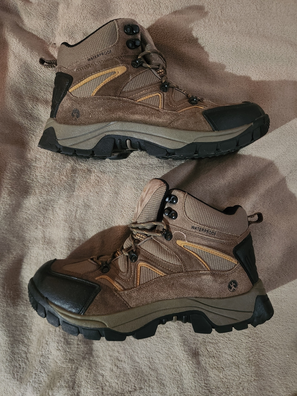 Northside Brown and Black Waterproof Men's Hiking Boots